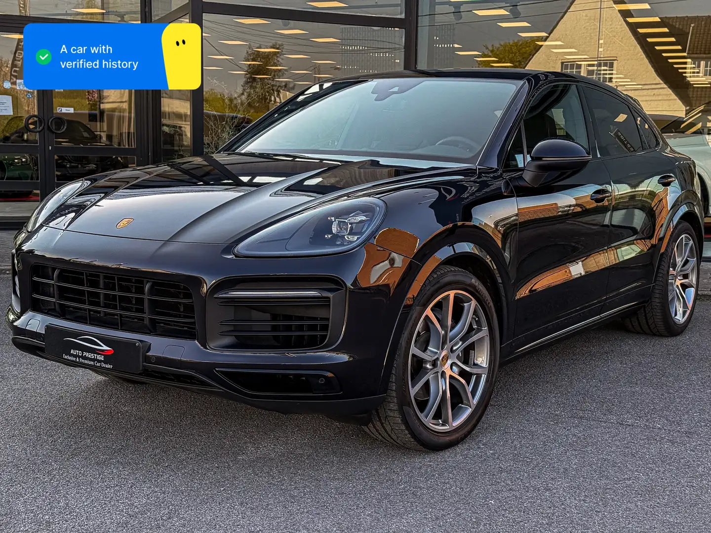 Porsche Cayenne Coupé V6 Turbo Sport Design Sport Chrono FULL * Noir - 1