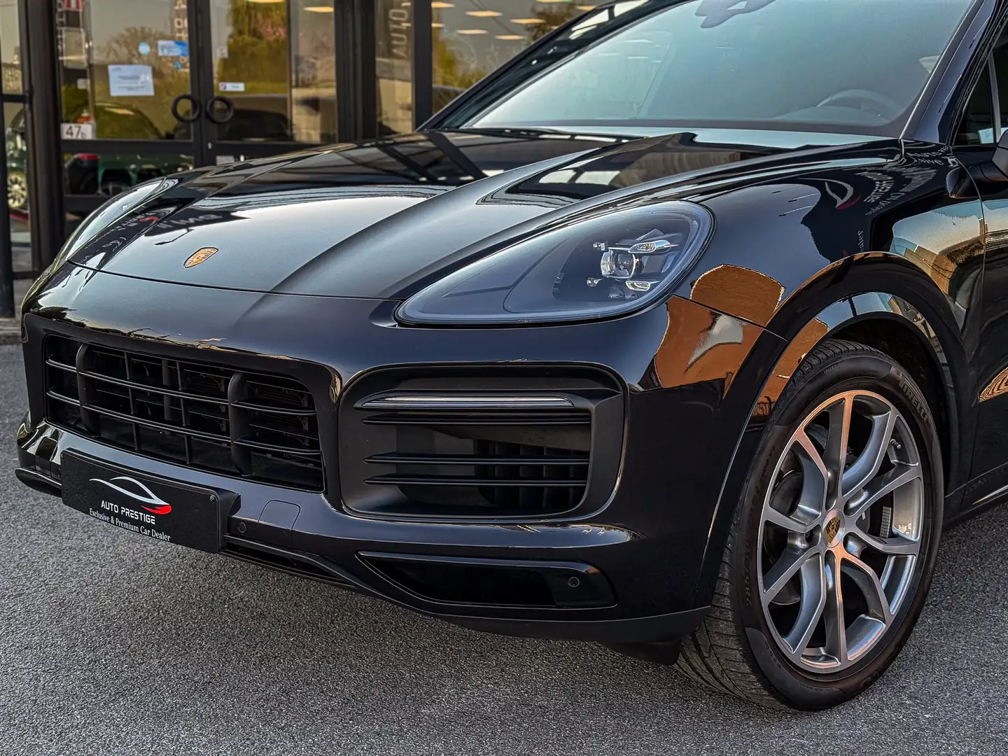 Porsche Cayenne Coupé V6 Turbo Sport Design Sport Chrono FULL * Noir - 2