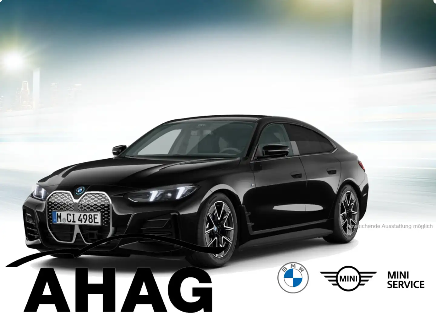 BMW i4 eDrive40 M Sportpaket Innovationsp. Klimaaut. Schwarz - 2