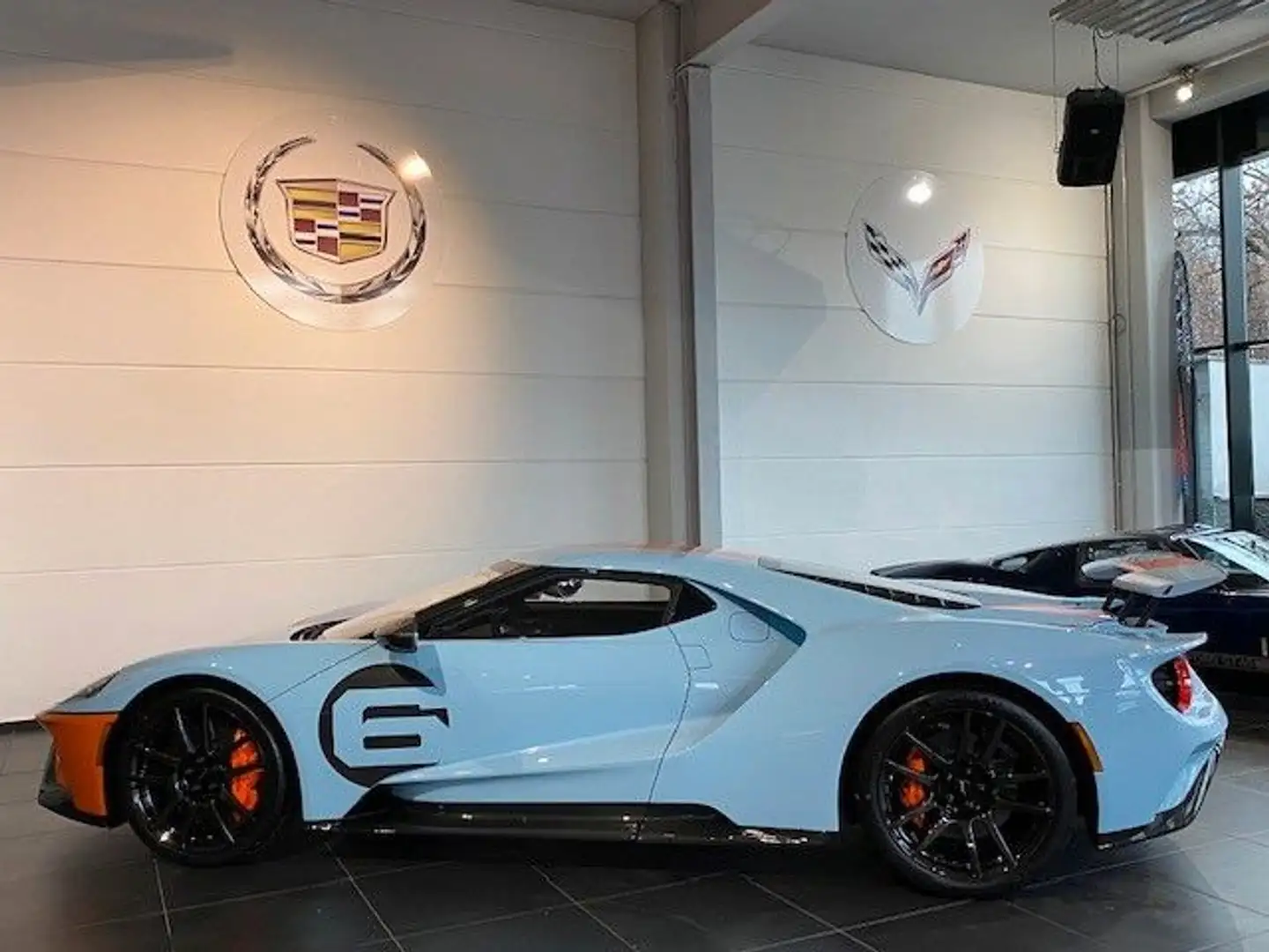 Ford GT GULF 69 Heritage Edition Carbon Felgen Blau - 2
