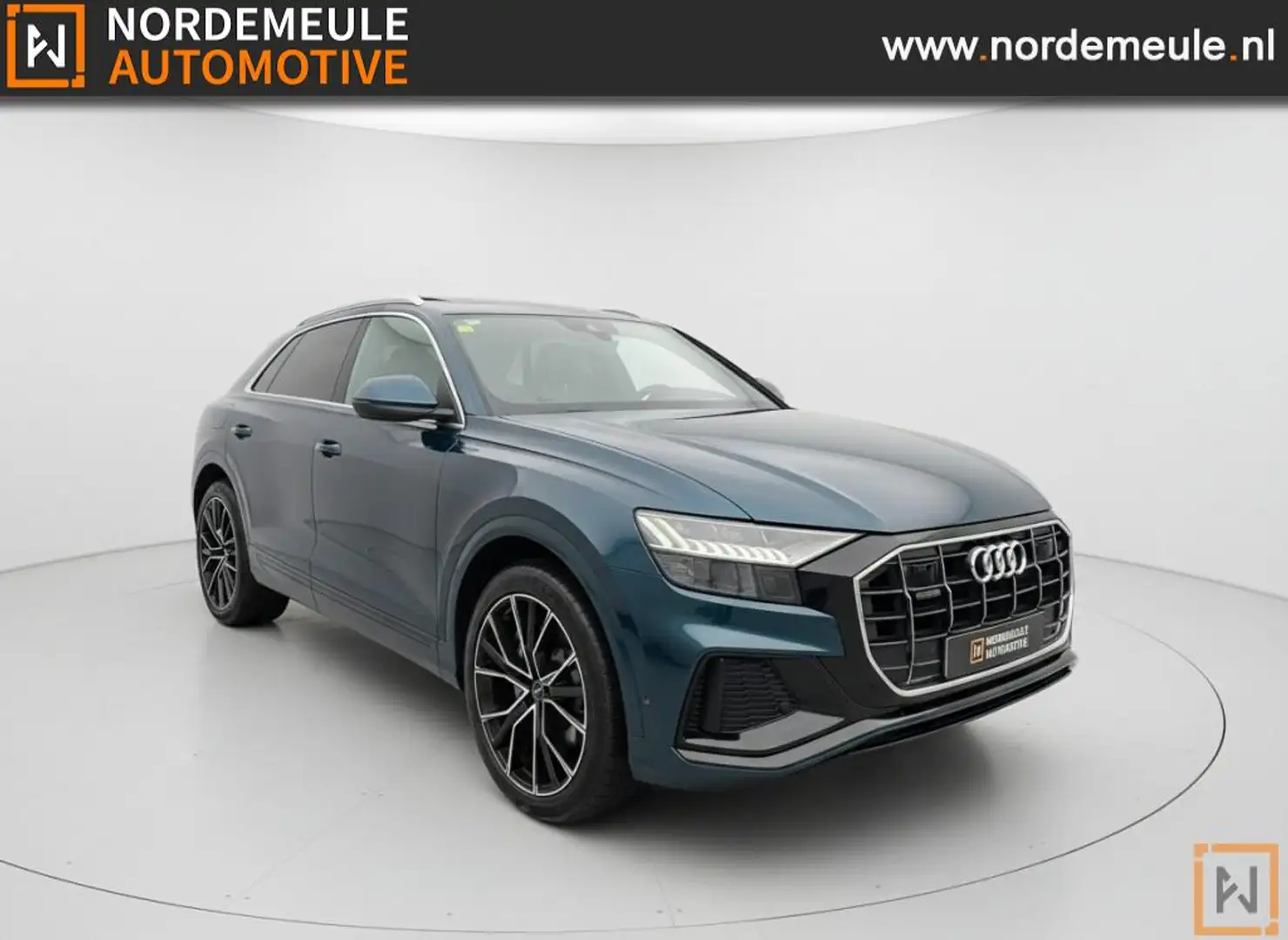 Audi Q8 50 TDI Quattro S-Line, Matrix, Pano, Leder Bleu - 1
