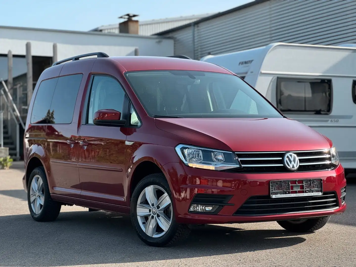 Volkswagen Caddy Comfortline Automatik 5-Sitzer Rosso - 1
