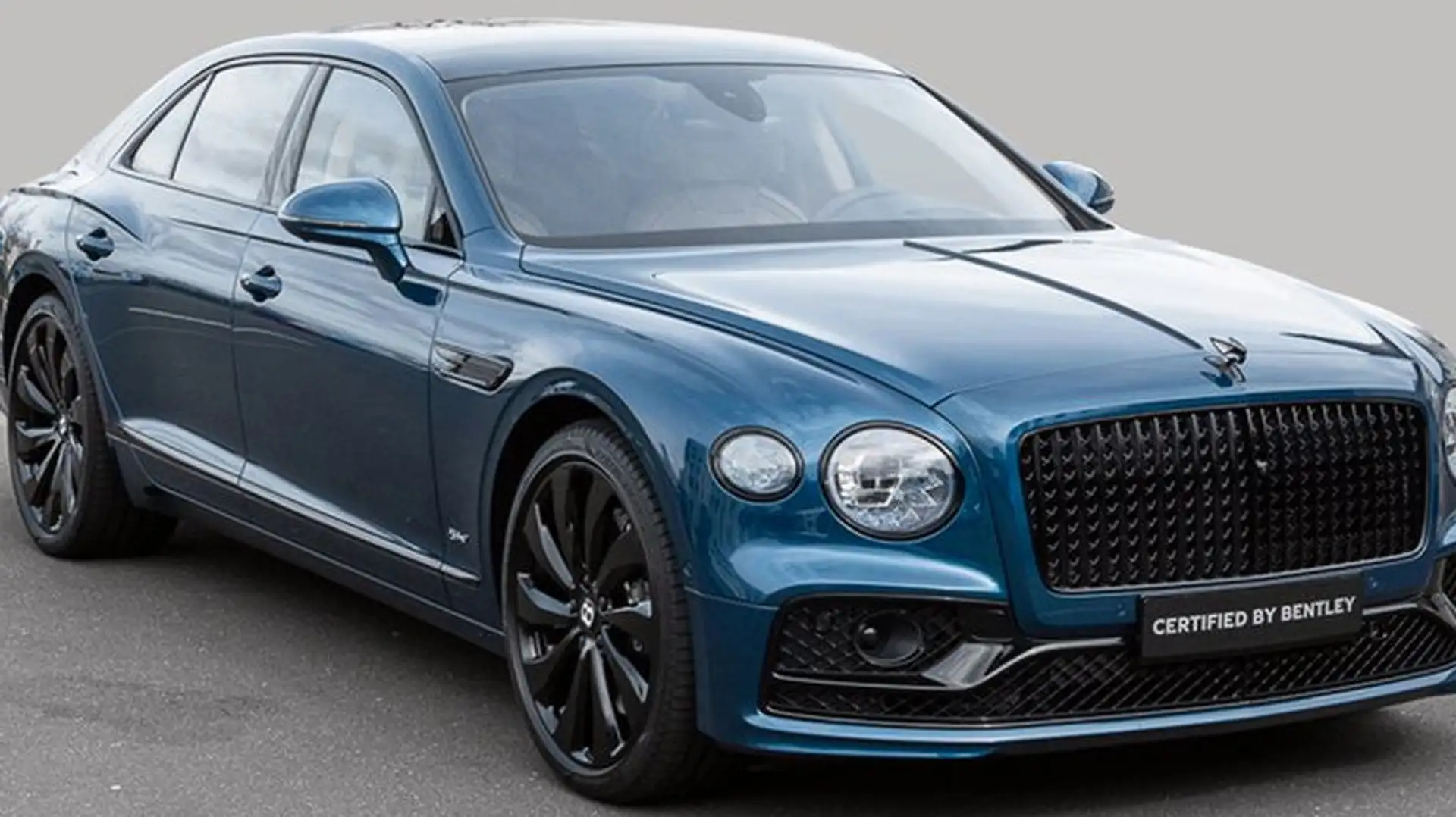 Bentley Flying Spur Hybrid plava - 1