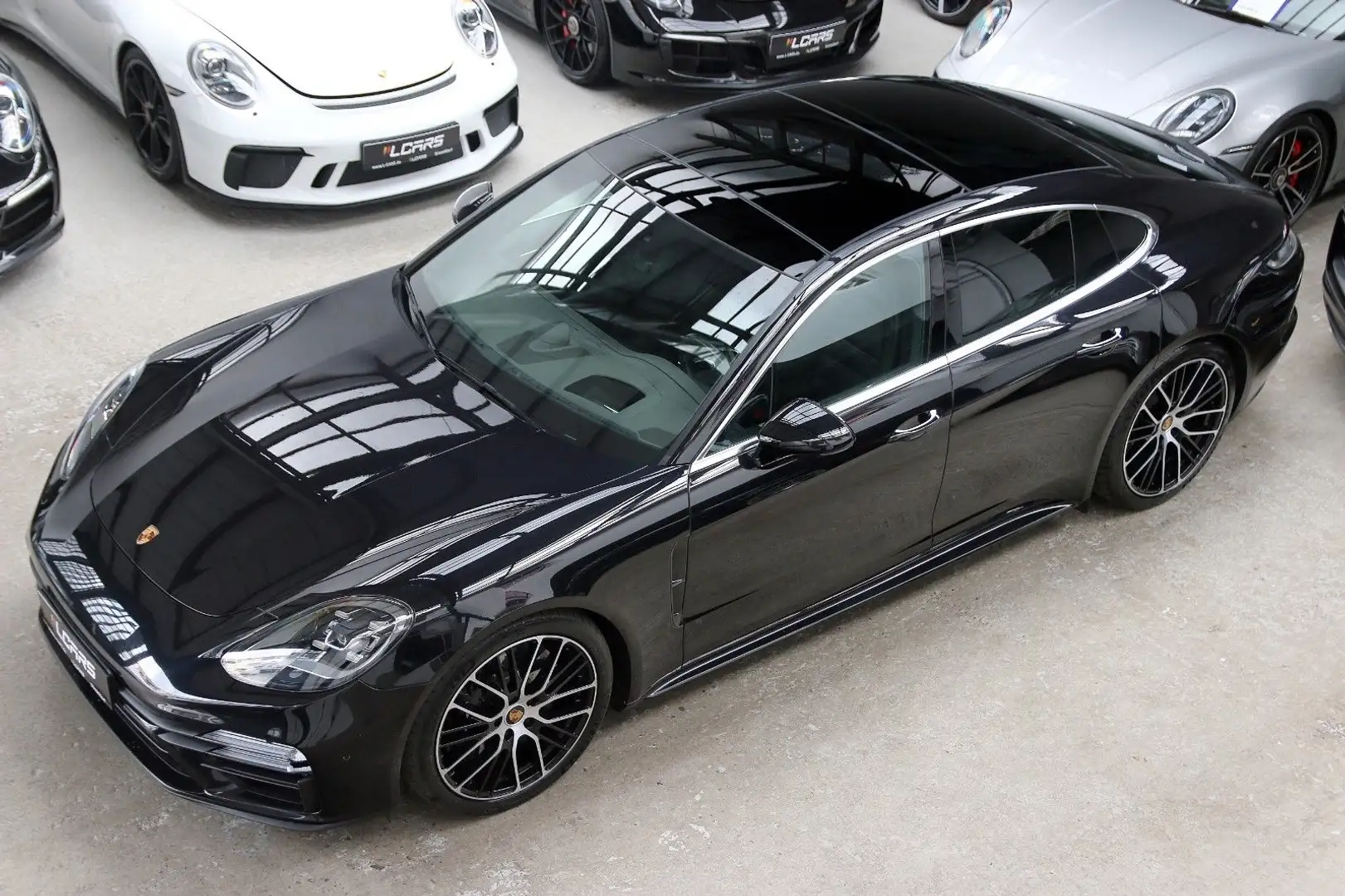 Porsche Panamera Turbo S Pano HUD Carbon 360° SoftClose Nero - 1