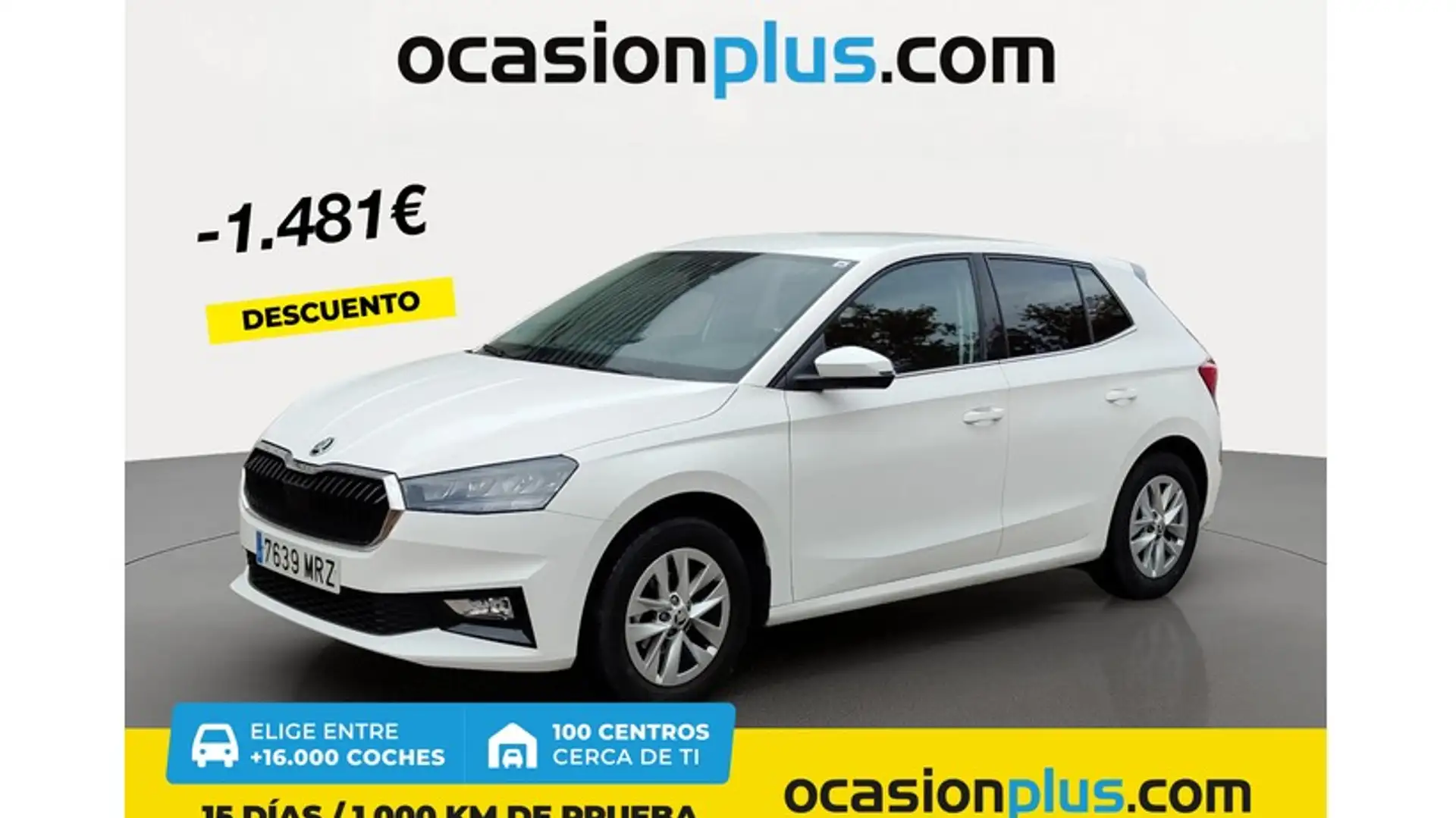 Skoda Fabia 1.0 TSI Selection 70kW Blanco - 1