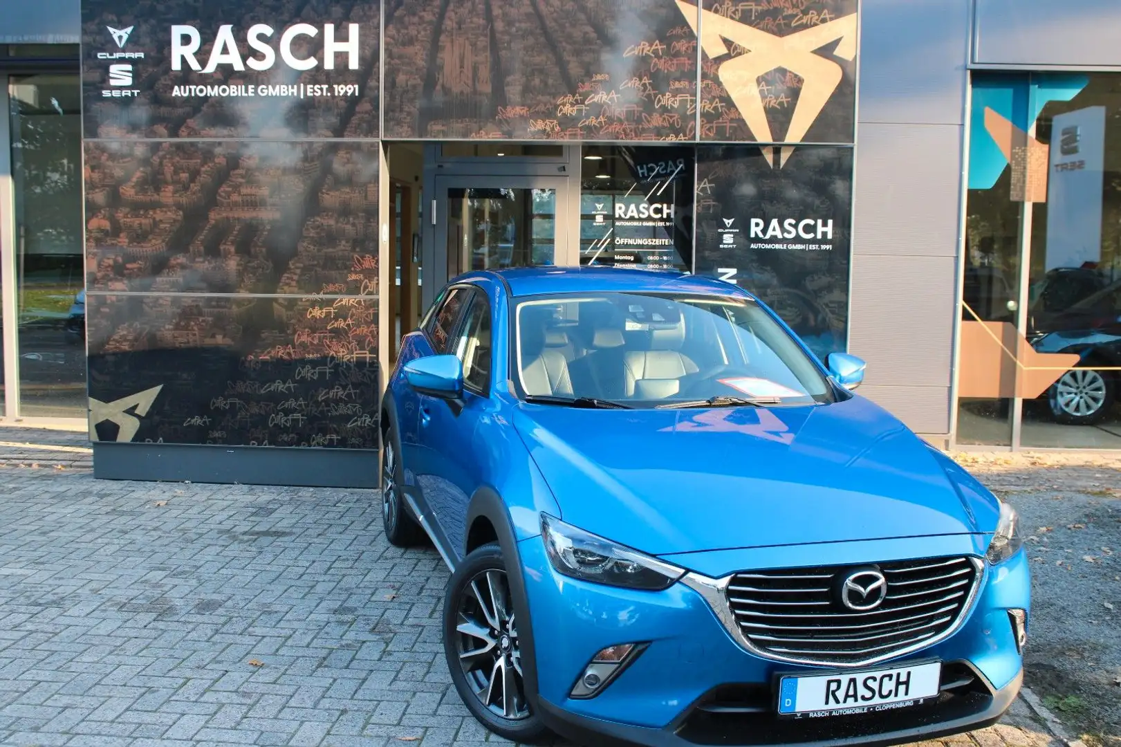 Mazda CX-3 2.0 Benzin +SHZ+LED+NAVI+KLIMA+HEAD UP+GRA+ Bleu - 2