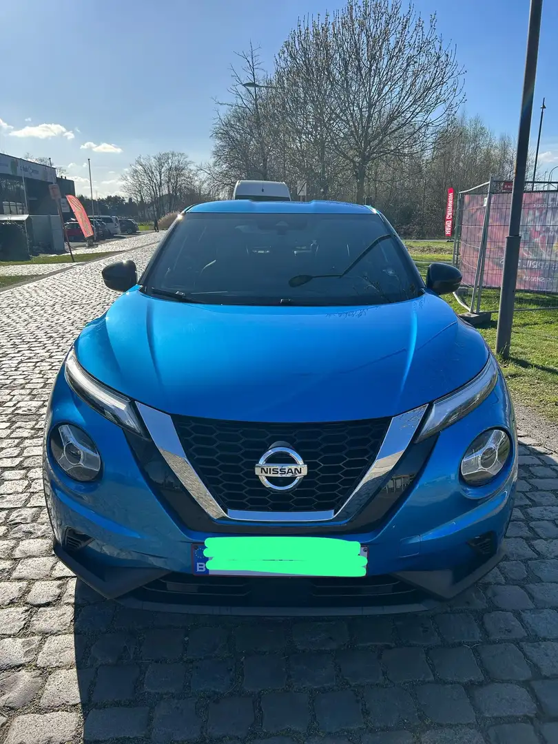 Nissan Juke Juke 1.0 DIG-T DCT Tekna Blauw - 2