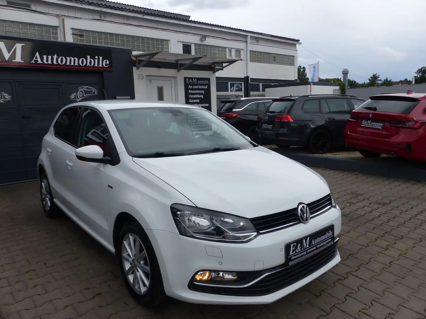 Volkswagen Polo V Lounge Automatik*NUR 56.049KM*PDC*SHZ*ALU Weiß - 2