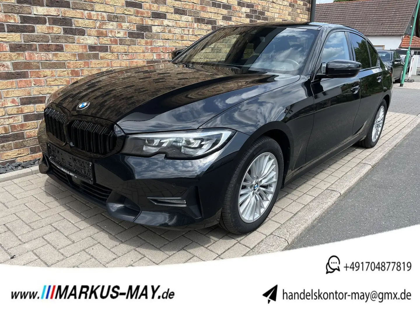 BMW 318 d Sport Line LED NAVI HiFi CockpProf Nero - 1