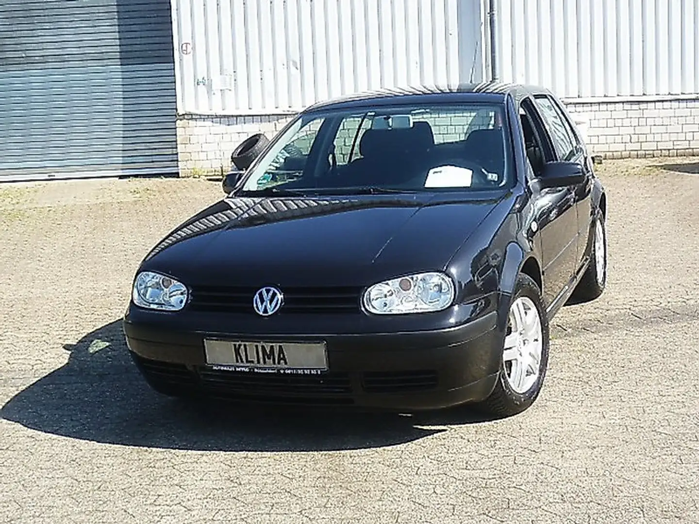 Volkswagen Golf 1.4i 16V Special 4-türig Schwarzmet. Klima Alu Noir - 1