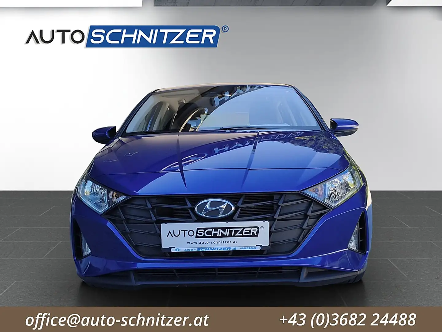 Hyundai i20 1,2 MPI i-Line Blau - 2