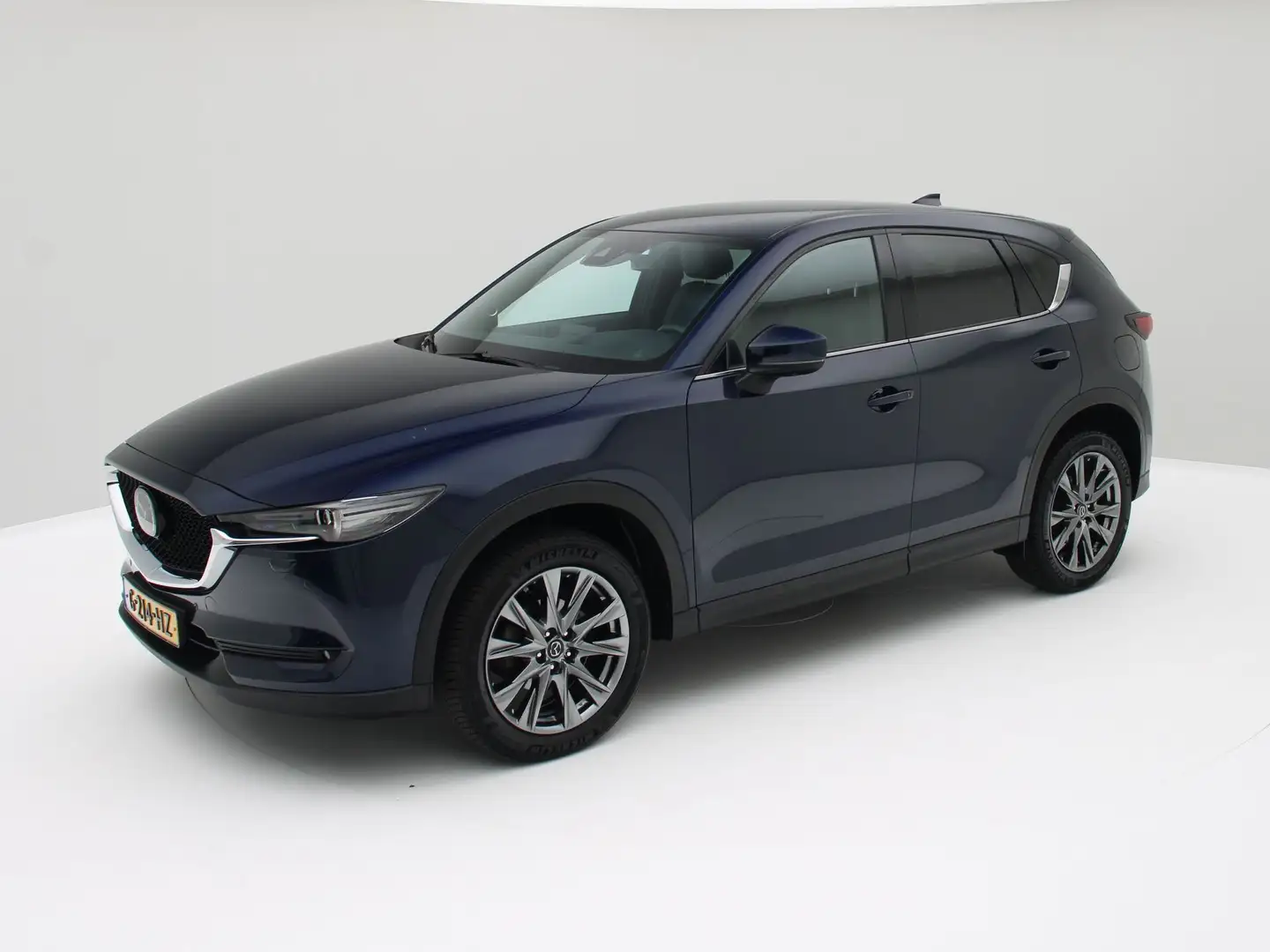 Mazda CX-5 2.0 SkyActiv-G 165 Signature Leder / Navi / HUD / Blauw - 1