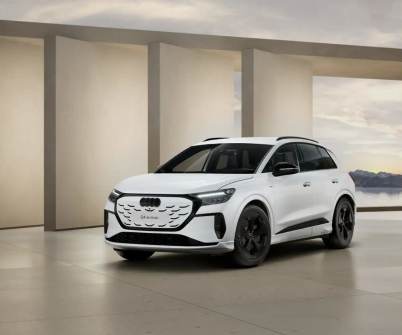 Audi Q4 e-tron performance Black line 210kW 82KWh Blanco - 1
