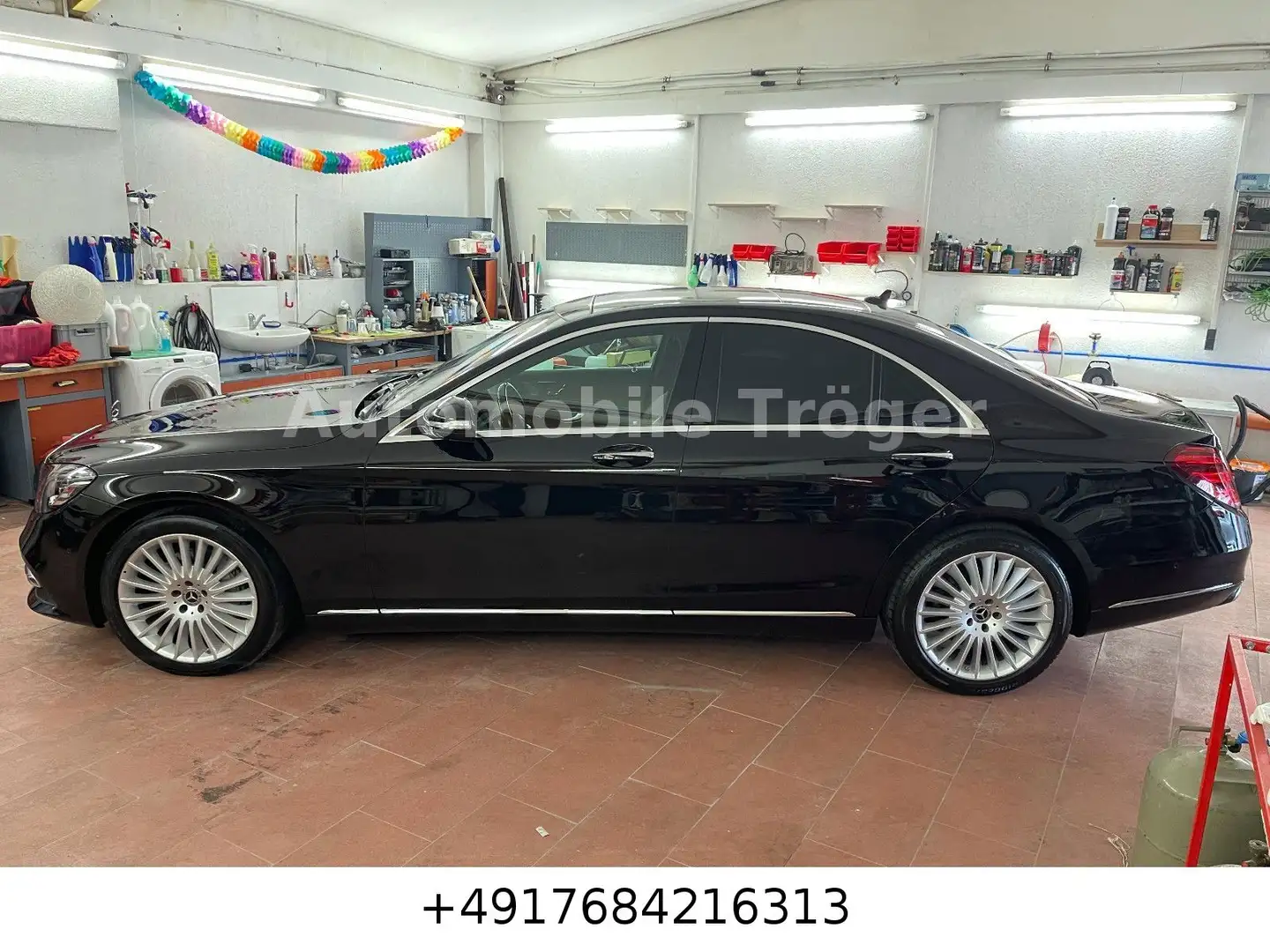 Mercedes-Benz S 350 d | 4Matic | Pano| Standheizung| SoftClose Schwarz - 2