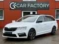 Skoda Octavia RS 2.0 TSI 245 1ère Main Toit ouvrant DCC ACC GPS Amundsen Garantie 1an Blanc - thumbnail 1