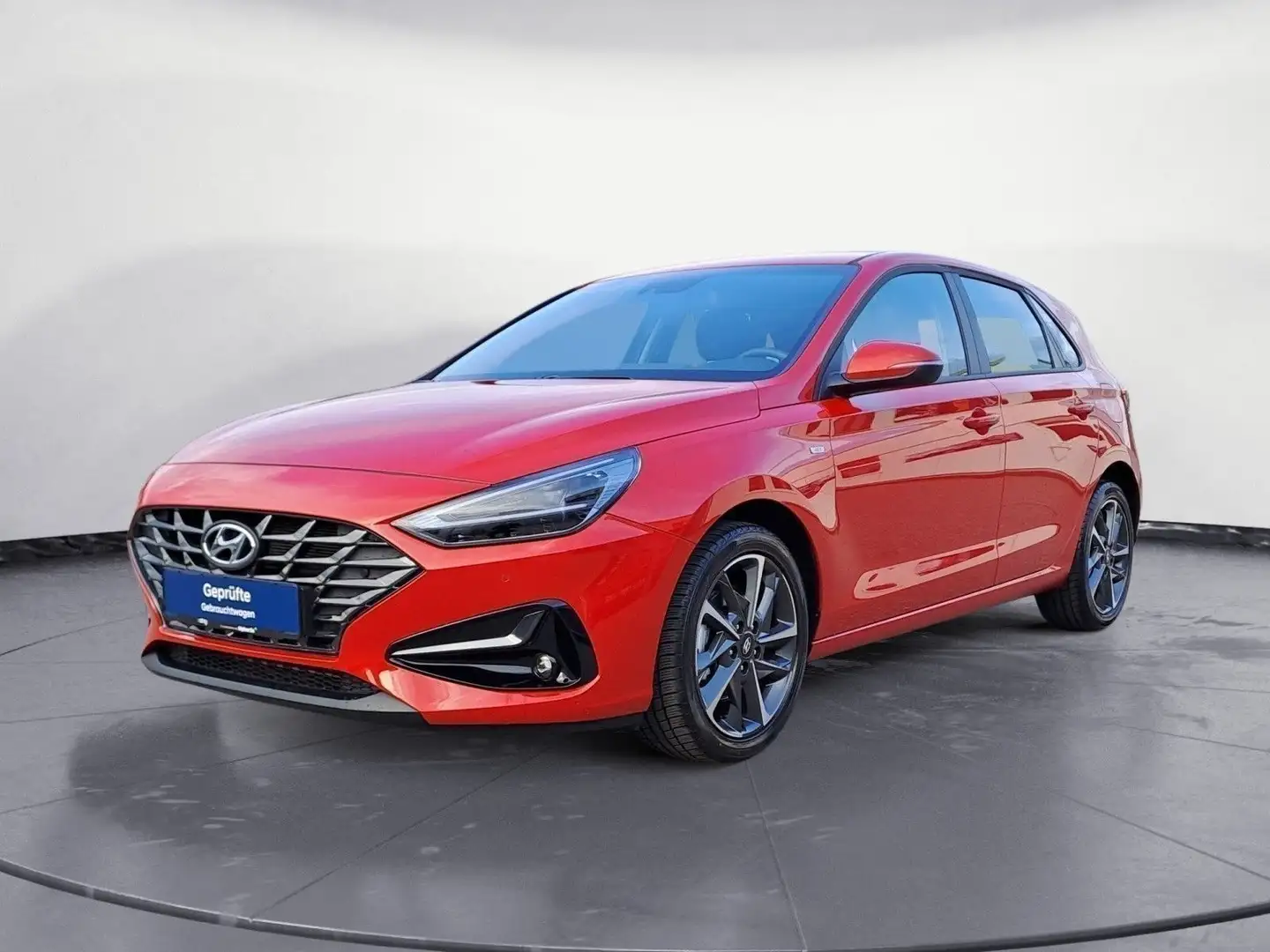 Hyundai i30 1.0 T-GDI 48V Trend Bluetooth PDC Kurvenlich Rot - 2