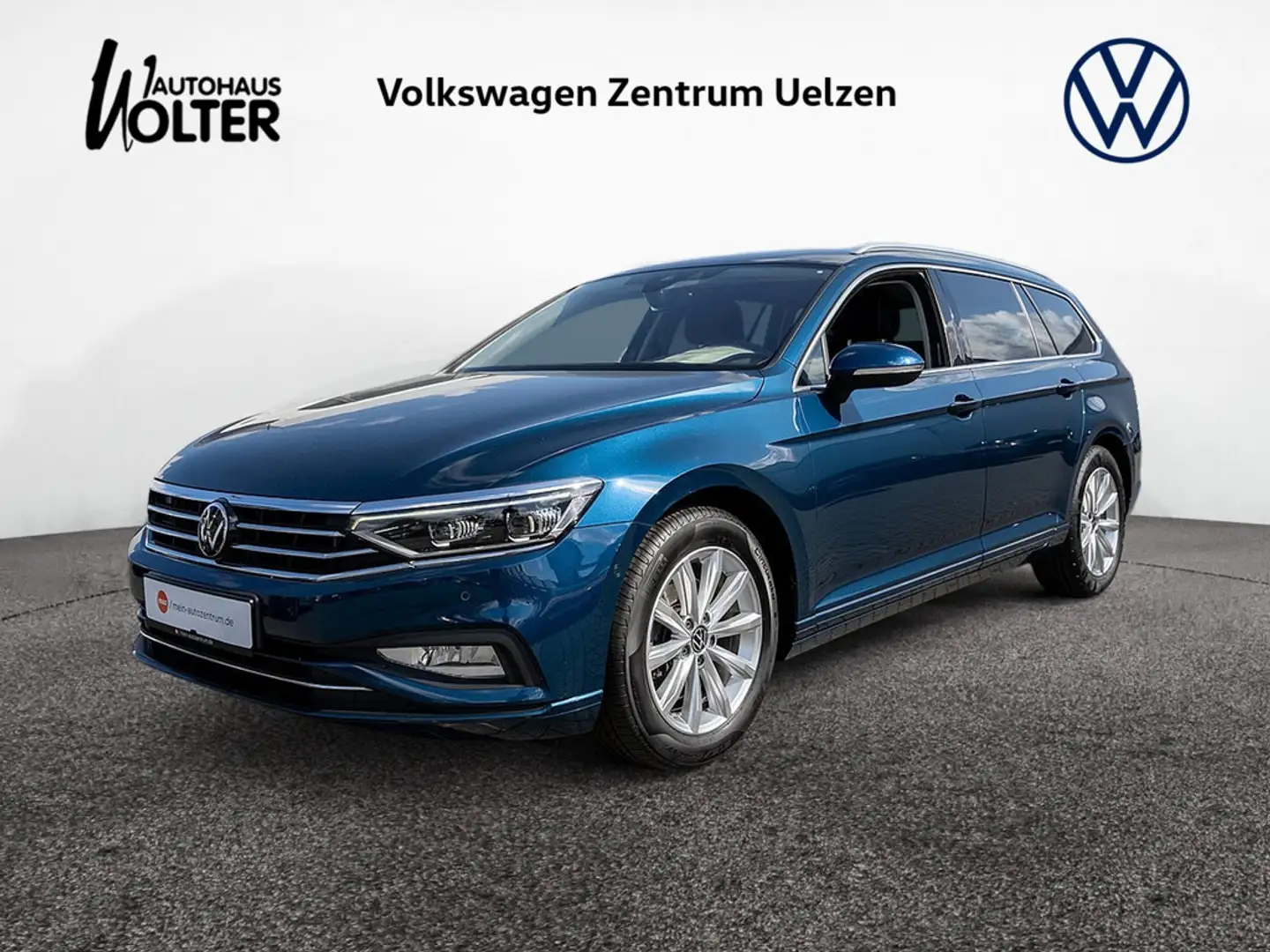 Volkswagen Passat Variant 2.0 TDI Business R-LINE DSG AH Blau - 1
