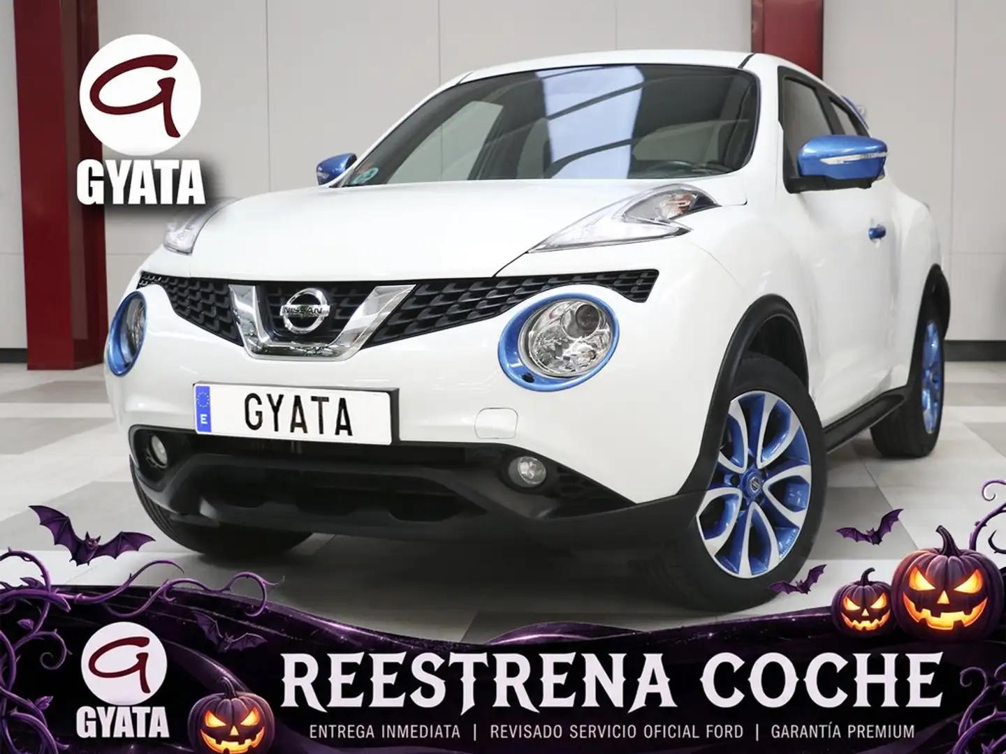 Nissan Juke 1.6 DIG-T Tekna 4x4 XTronic 190 Blanco - 1