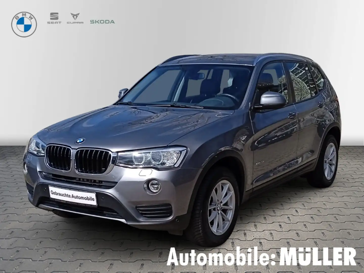 BMW X3 xDrive 20i Aut. SPORTSITZ+XENON+PDC+SITZHZG Grau - 1