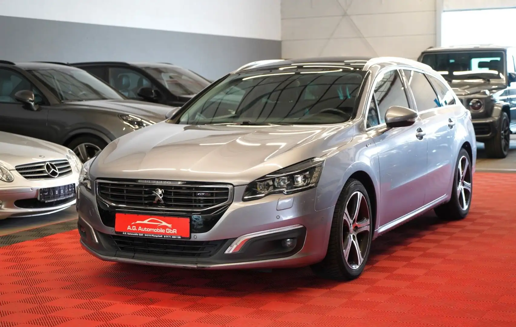 Peugeot 508 SW GT 2.0 HDI Aut. 2.Hand*LED*Keyless-Go*RFK Grau - 1