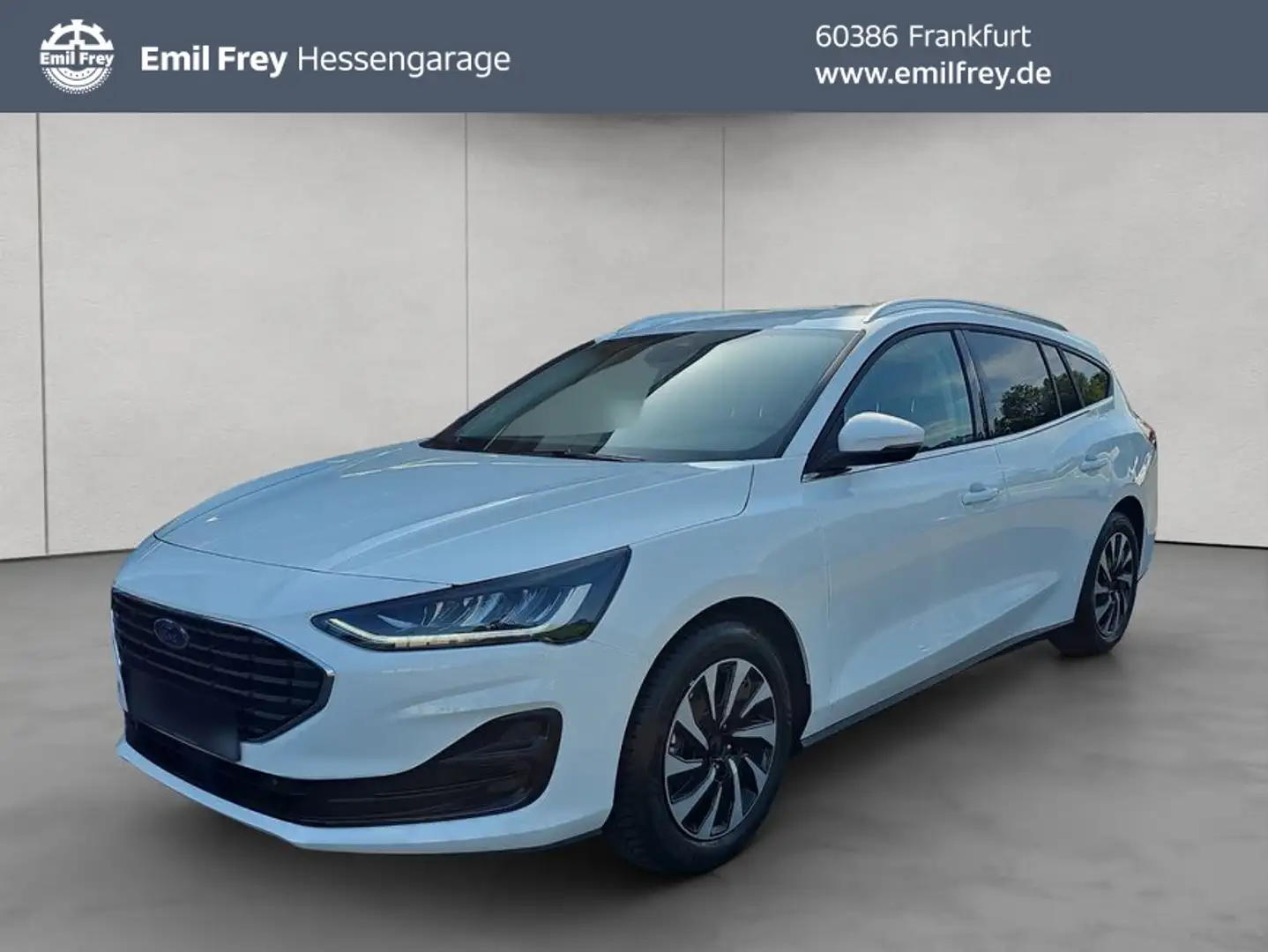 Ford Focus Turnier 1.0 EcoBoost Hybrid Aut. TITANIUM X Weiß - 1