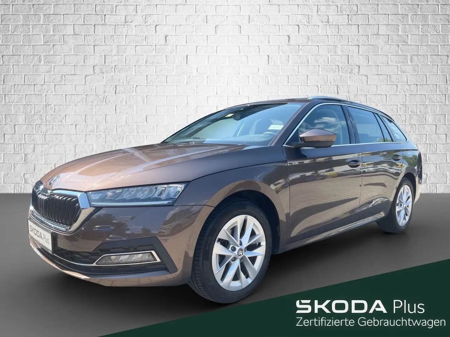 Skoda Octavia Combi 2.0 TDI DSG First Edition AHK Brun - 1