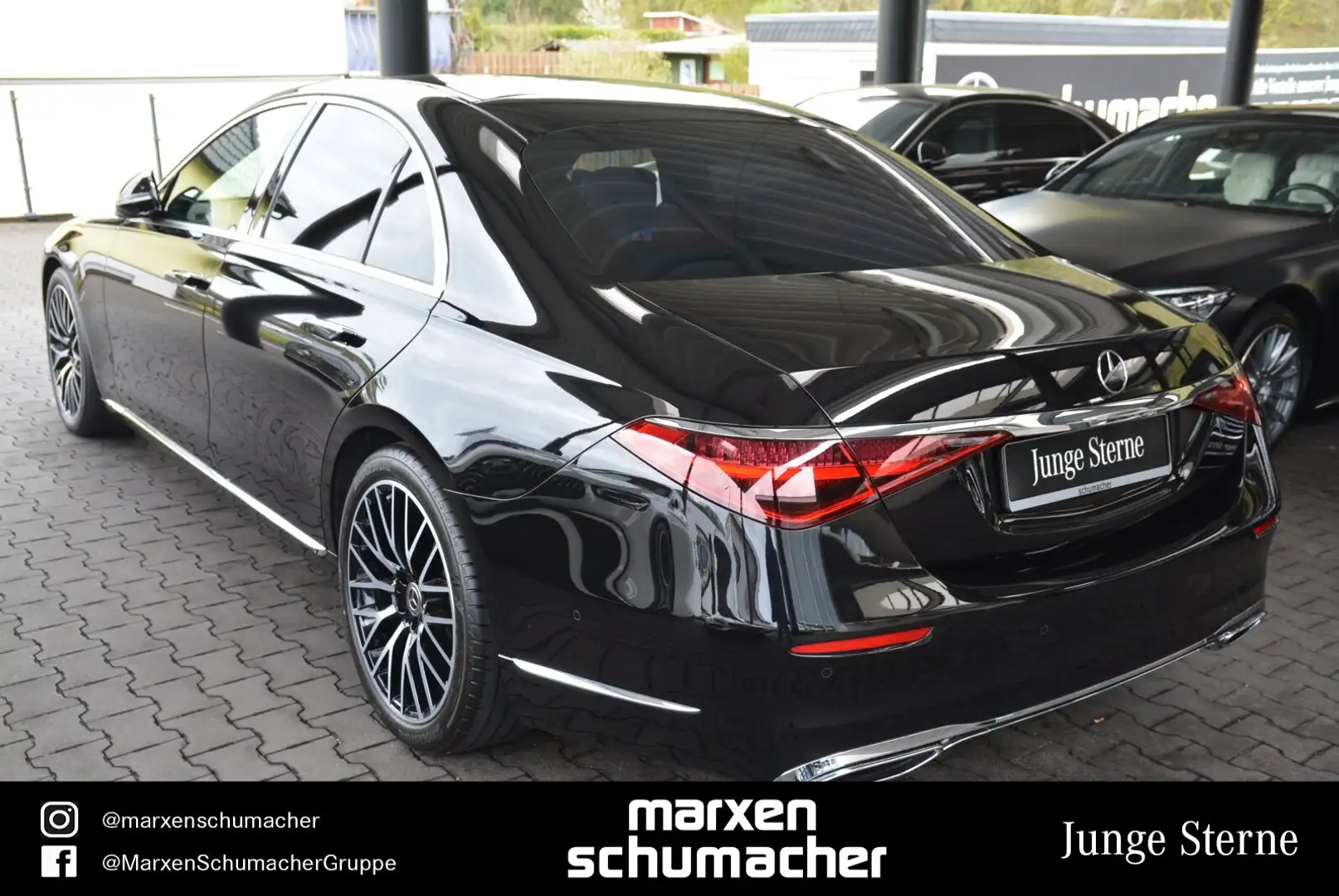 Mercedes-Benz S 450 S 450 d 4M Distronic+Burm3D+Stand+360°+DigiLight Noir - 2