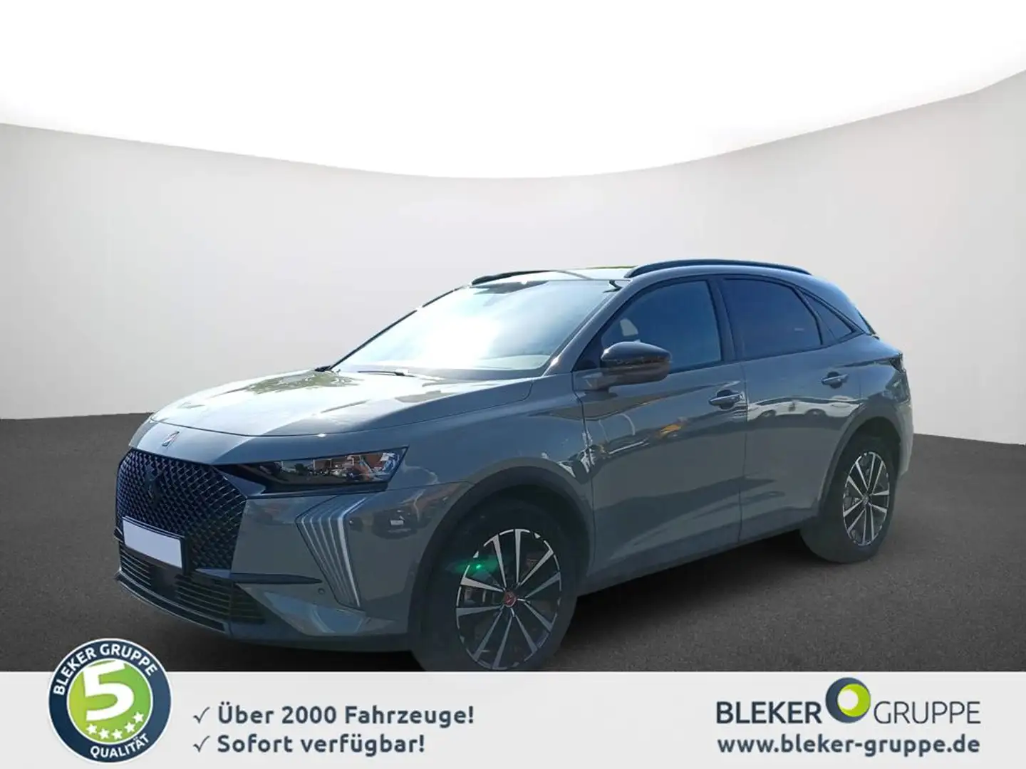 DS Automobiles DS 7 Crossback BlueHDi 130 Performance Line+ Grau - 1