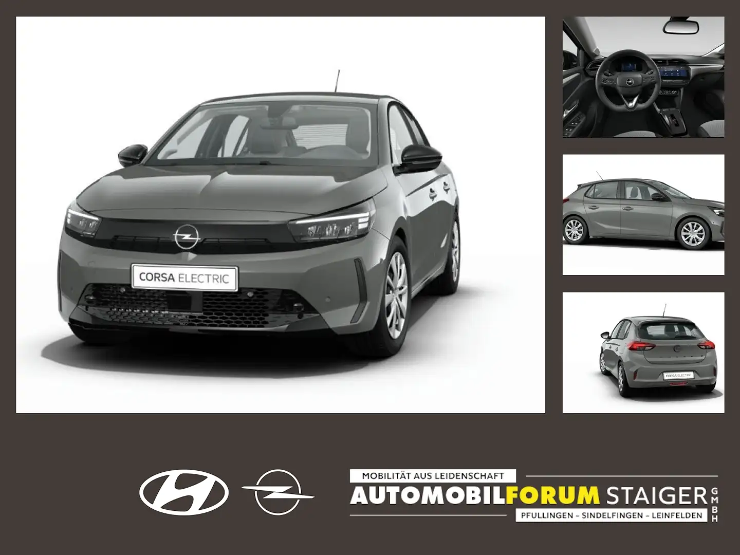 Opel Corsa-e Edition Gris - 1