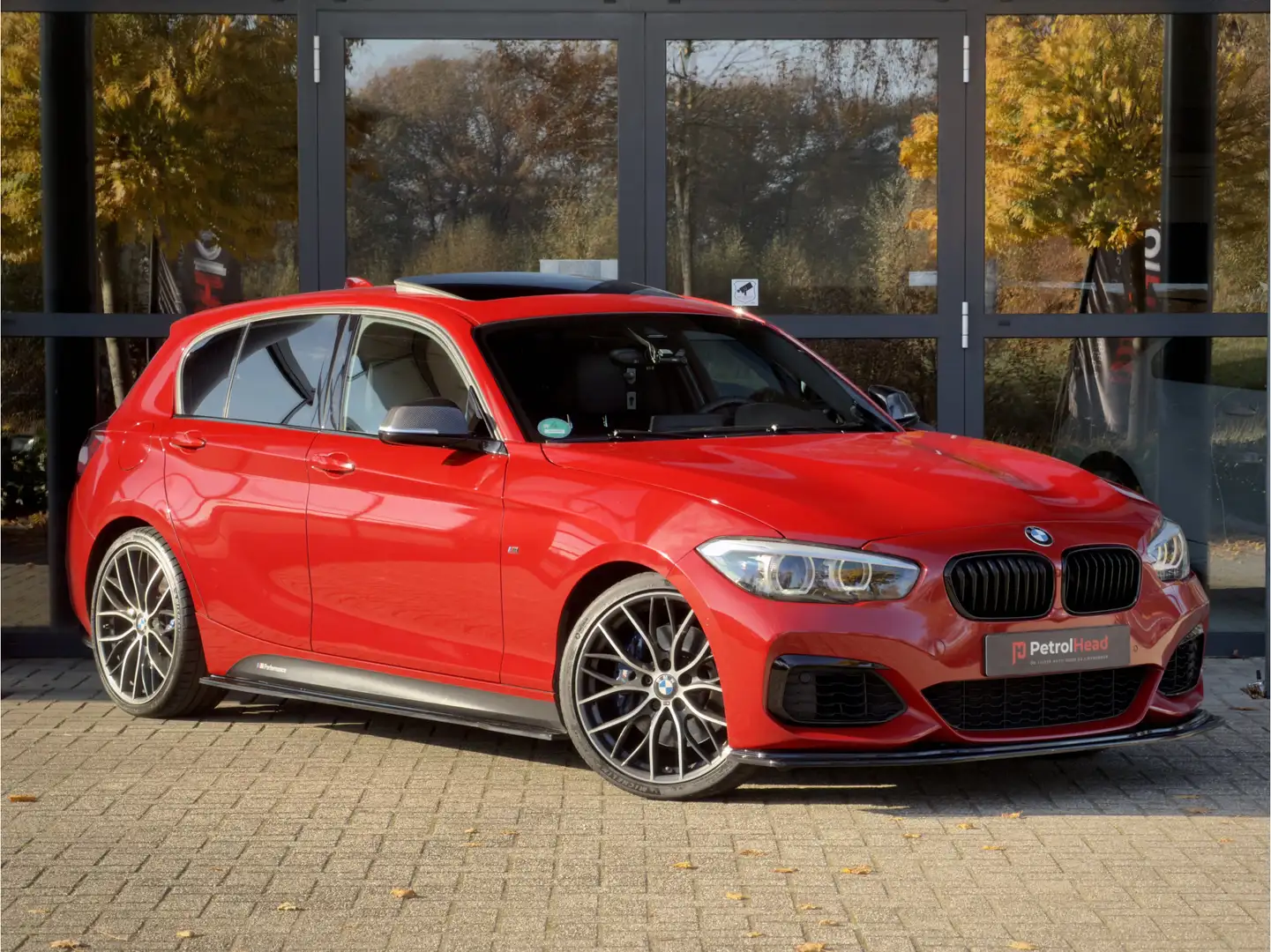 BMW 140 1-serie M140i Edition Shadow Executive, Full, ori Rouge - 2