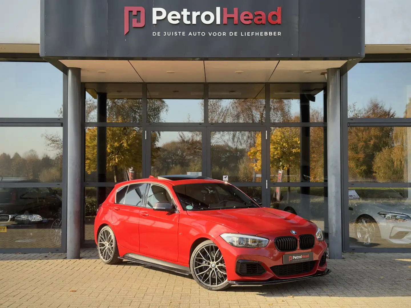 BMW 140 1-serie M140i Edition Shadow Executive, Full, ori Rouge - 1