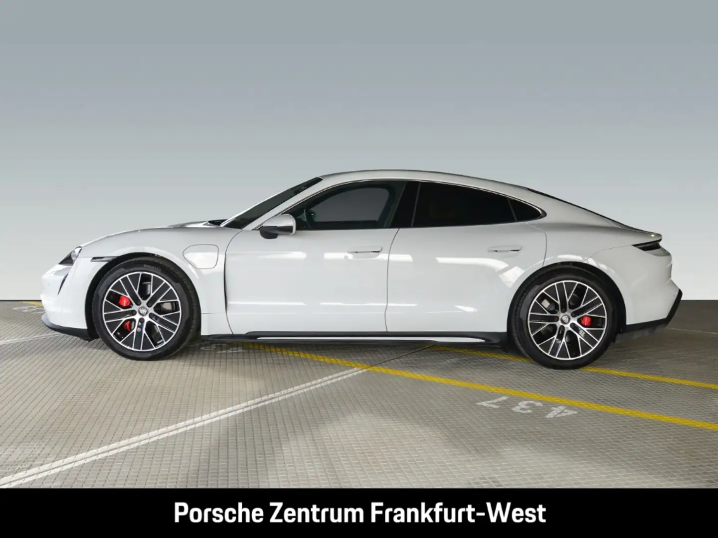 Porsche Taycan 4S Head-Up Performancebatterie+ 20-Zoll White - 2