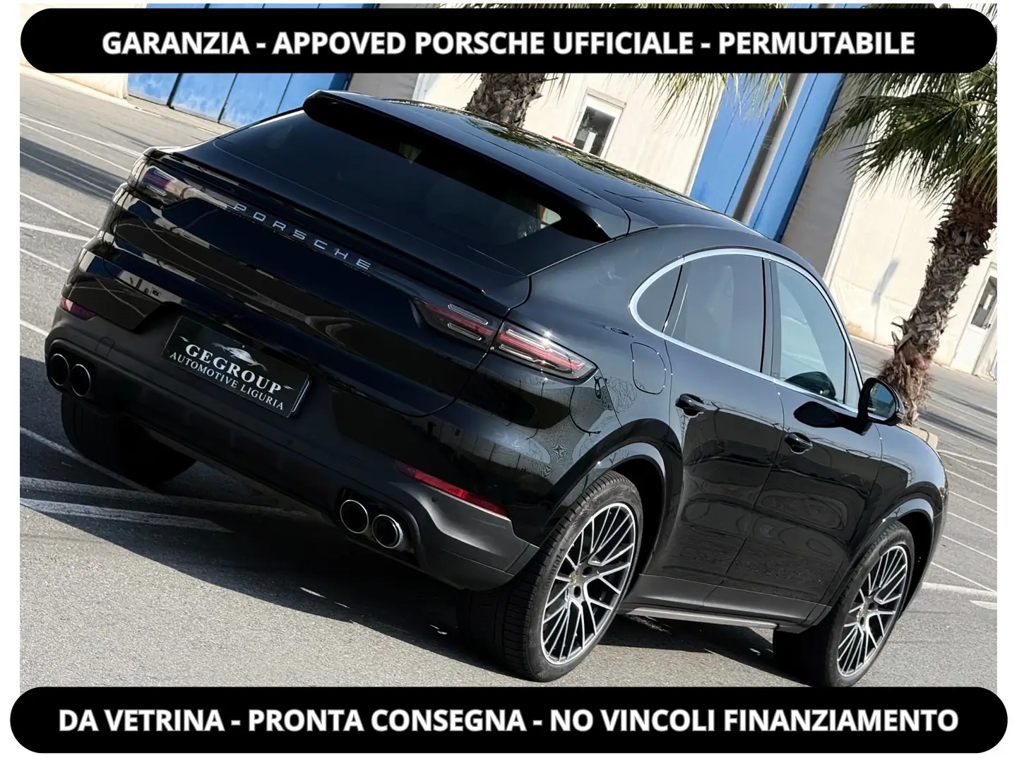 Porsche Cayenne Coupe 3.0-340 CV-GARANZIA POSCHE UFFICIALE- Noir - 1