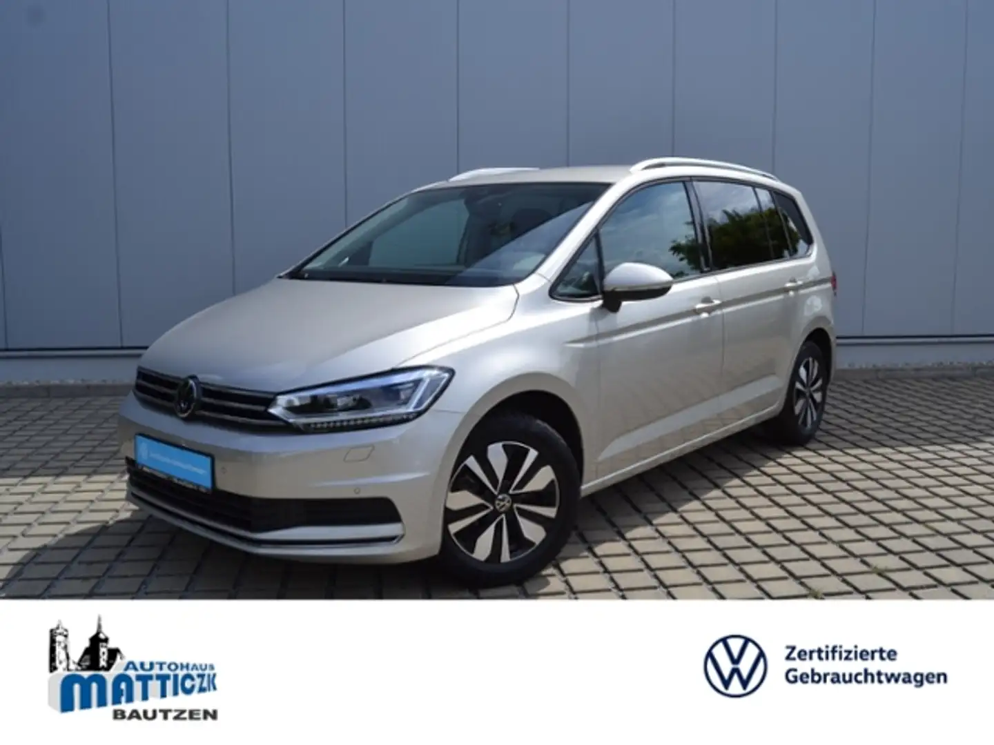 Volkswagen Touran 1.5 TSI Move 7-SITZER/IQ.DRIVE-PAKET/LED/NAVI/ACC Silber - 1