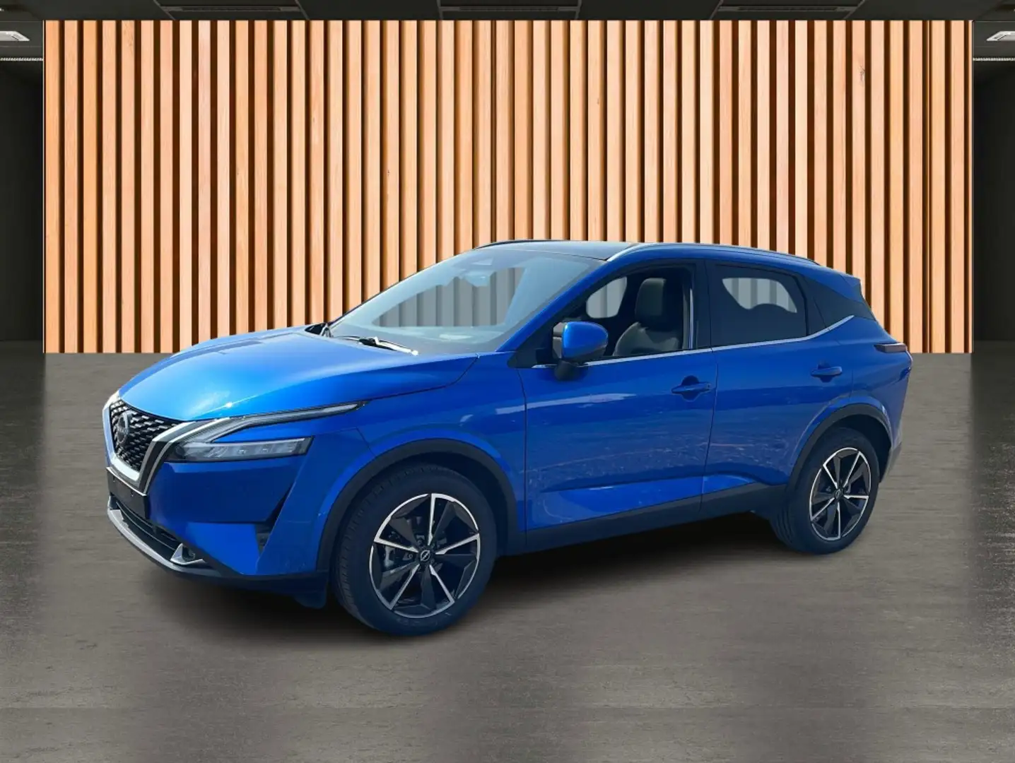 Nissan Qashqai 1.3 DIG-T Tekna*Nav*HeadUp*ACC*Pano*360° Kék - 2