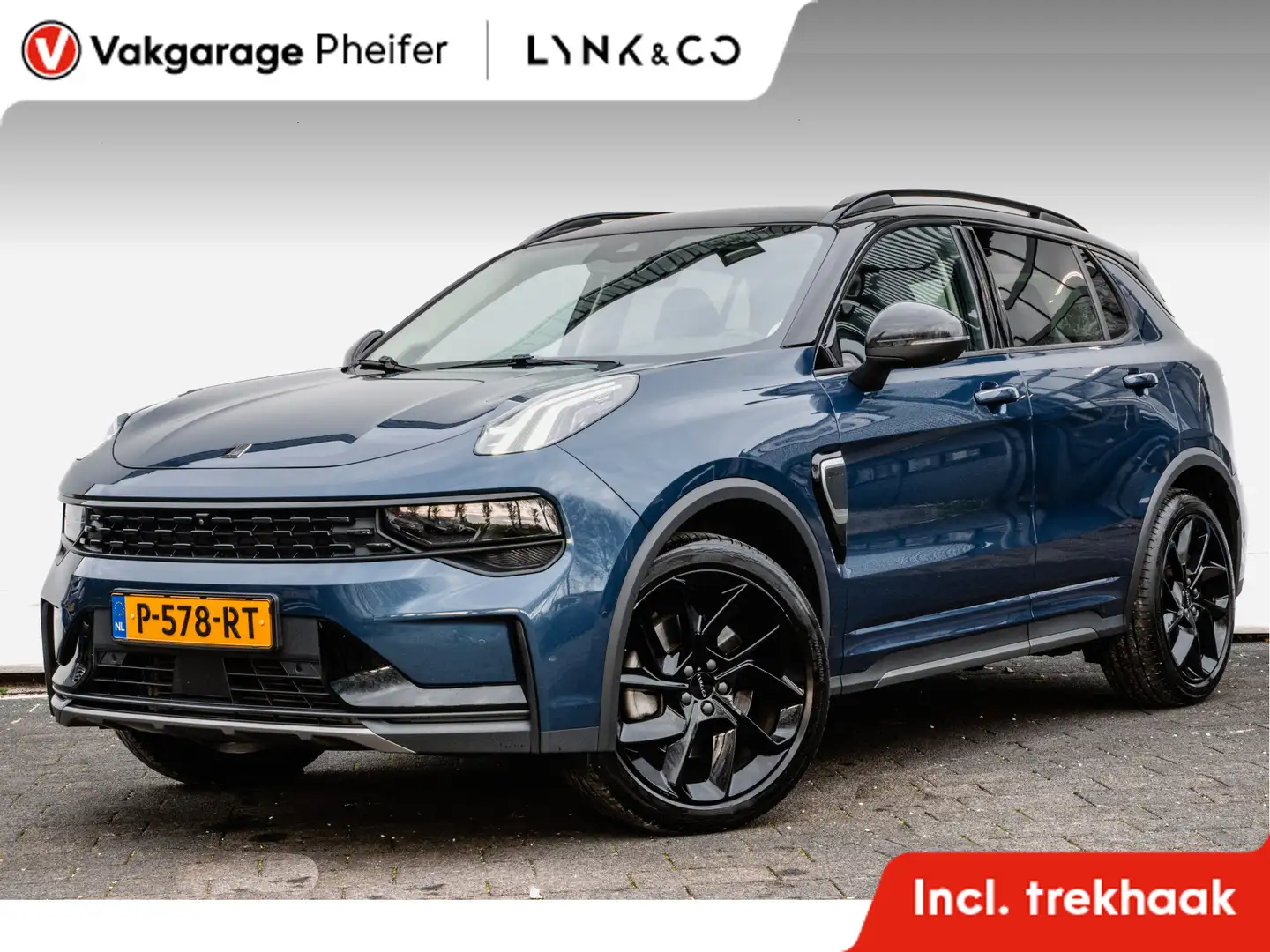 Lynk & Co 01 1.5 Plug-In Hybrid 262pk Trekhaak/ Nieuw modeljaar Bleu - 1