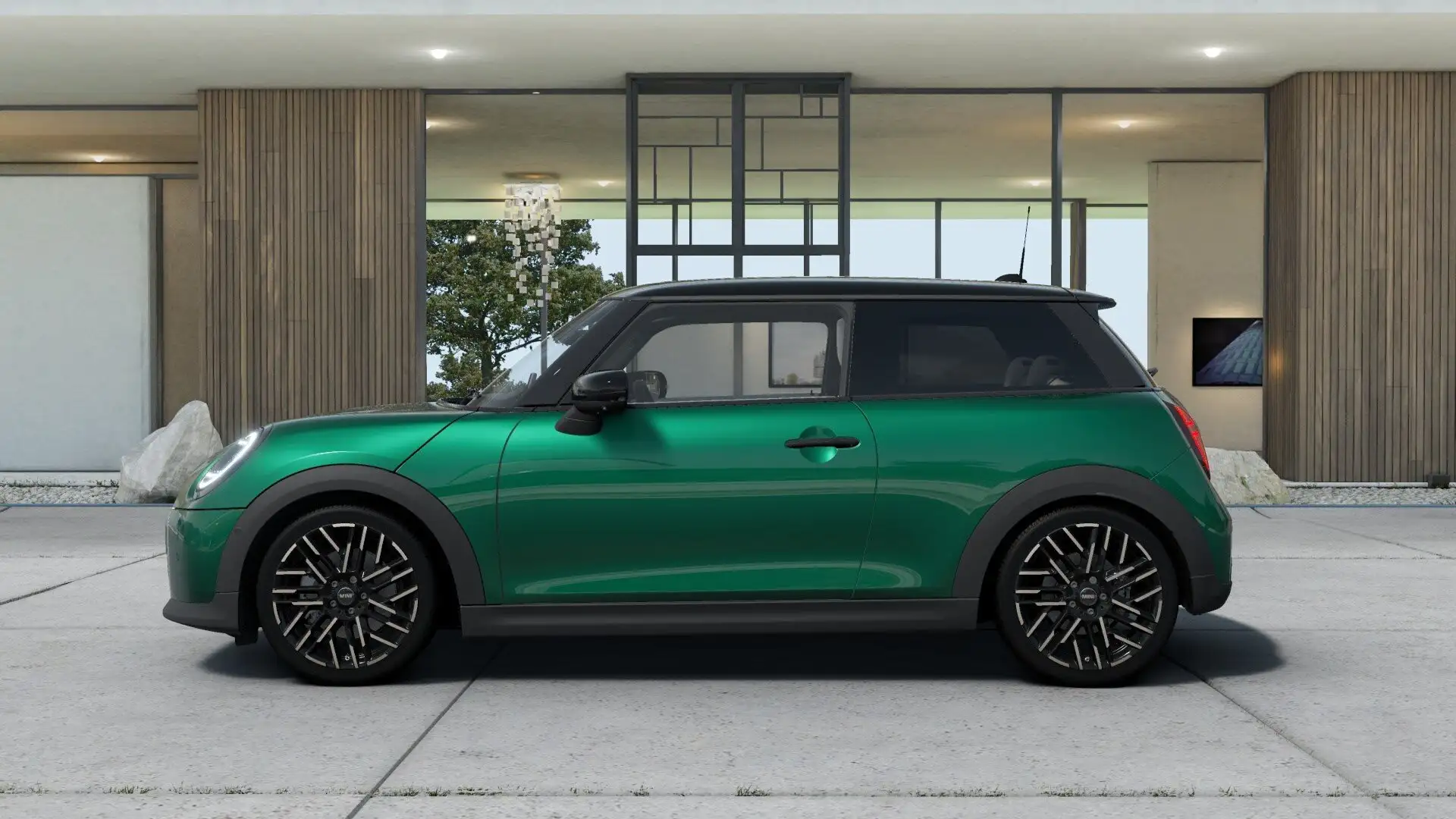 MINI Cooper C Favoured Trim 3-trg. Head-Up HK HiFi Grün - 2