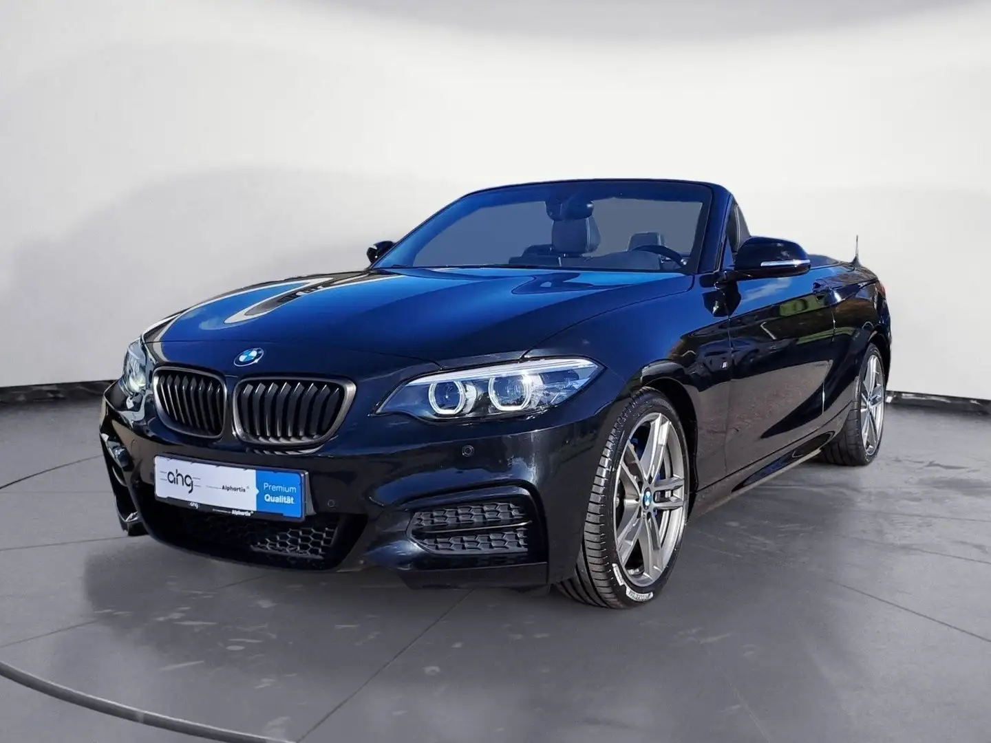 BMW 240 Steptronic Cabrio Navi Professional Leder Negru - 2