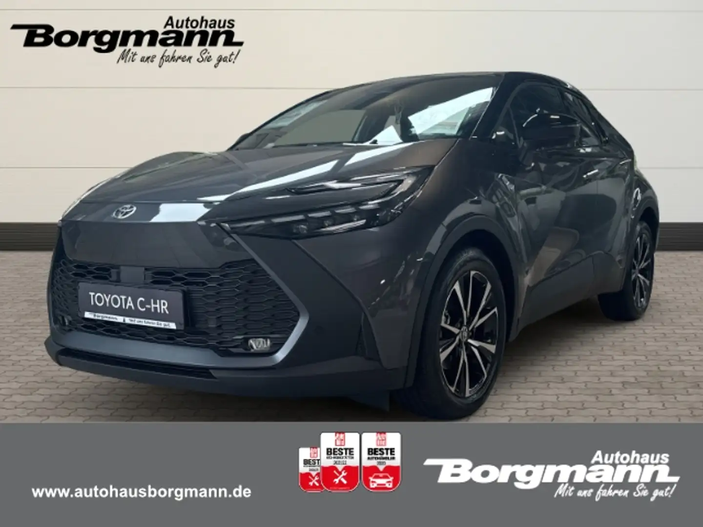 Toyota C-HR Hybrid FWD Teamplayer 1.8  72kW (98PS) Technik-Pak Grijs - 1