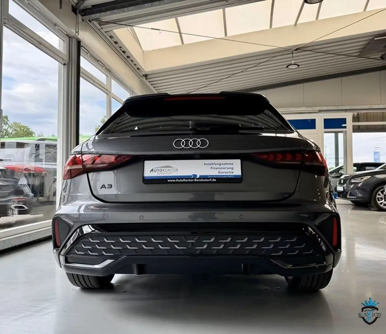 Audi A3 A3 Sportback 2.0 tdi S line edition 150cv s-tronic Grijs - 2