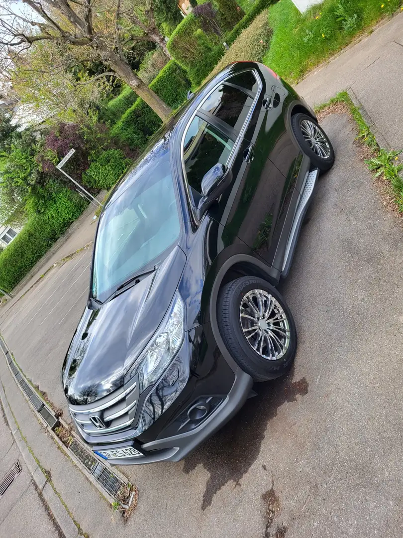 Honda CR-V 2.0i-VTEC 4WD Elegance AHK Tempomat Чорний - 2