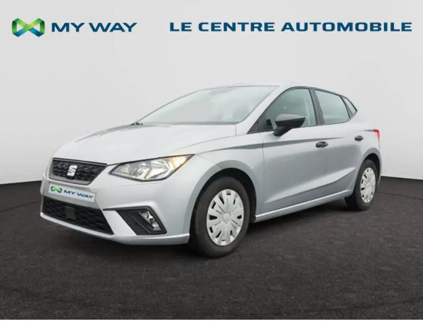 SEAT Ibiza Ibiza Reference 1.0 MPI 80CV (59kW) MANUELLE 5v Start/Stop EURO 6 AP Argent - 1