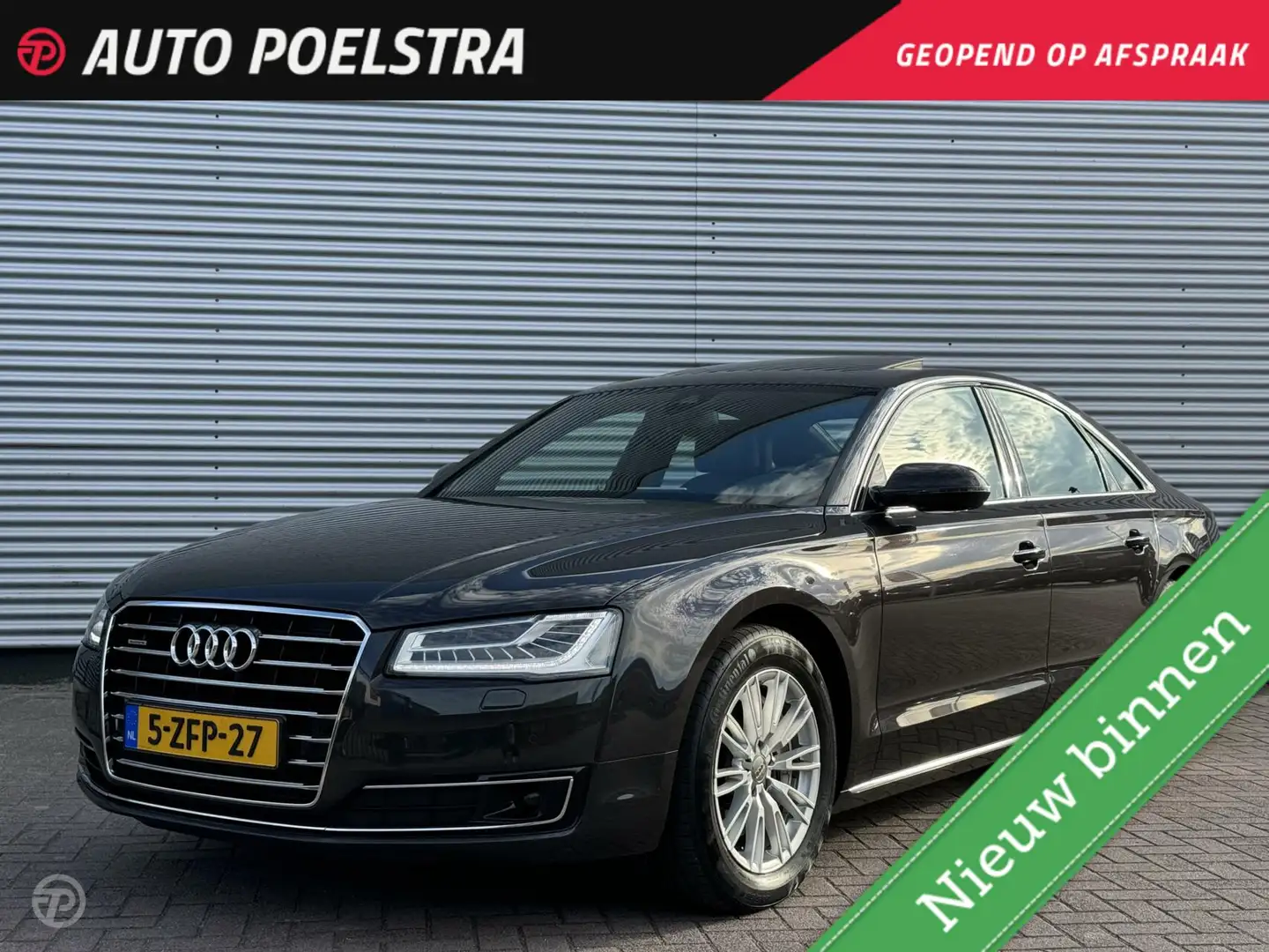 Audi A8 3.0 TDI quattro Pro Line+ Facelift Schuifdak Matri Gris - 1