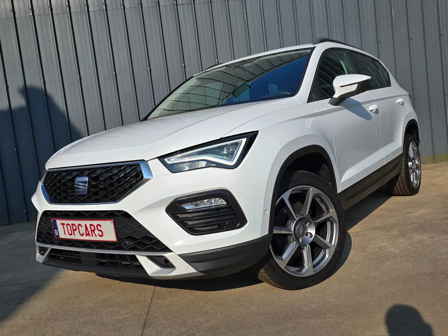 SEAT Ateca 1.5 TSI DSG Style 2020 Euro6❕Apps, Trekhaak,.. Blanc - 2