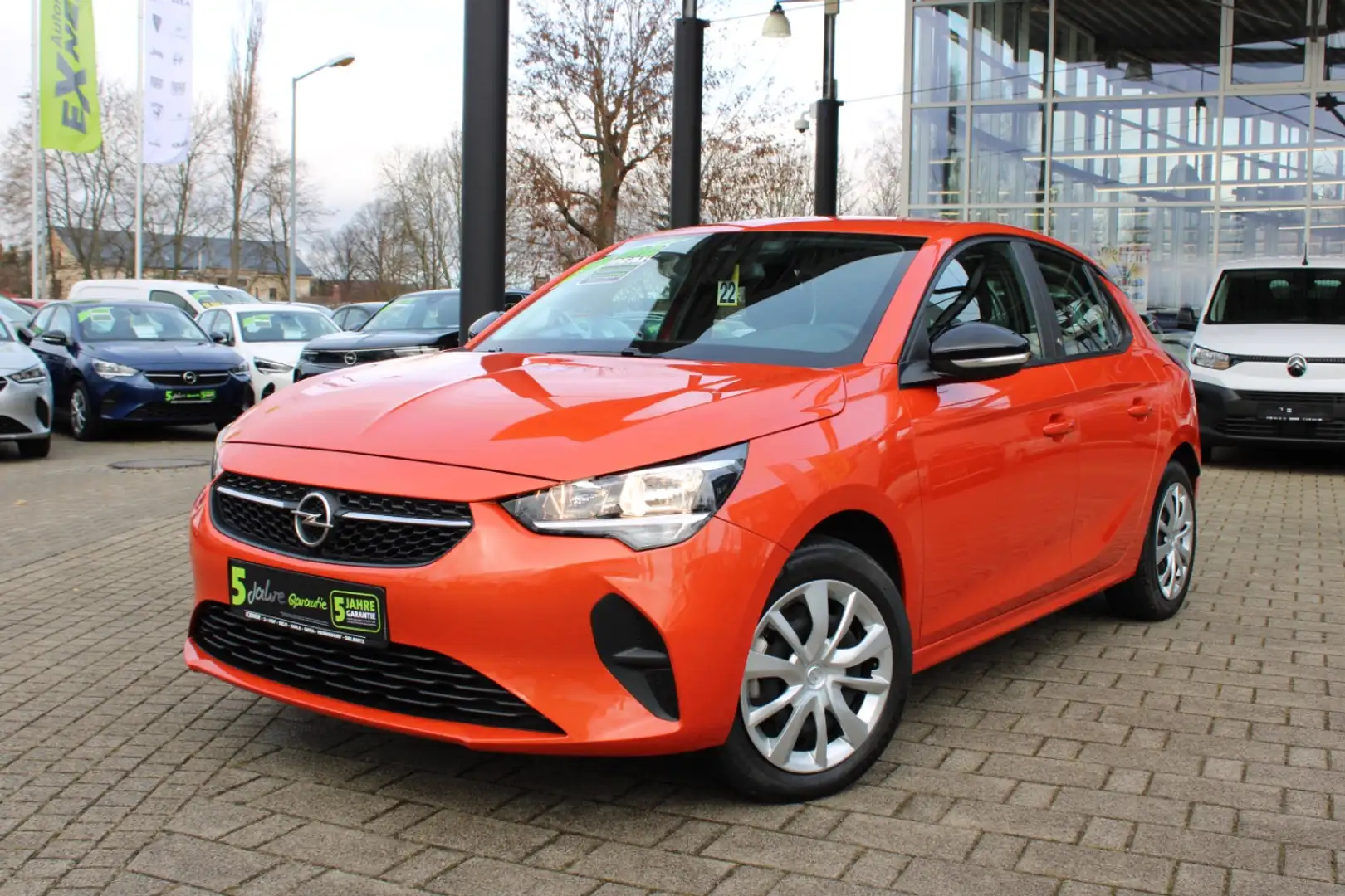 Opel Corsa-e F EDITION KlimaA+PDC+Spurhalteassistent Orange - 2