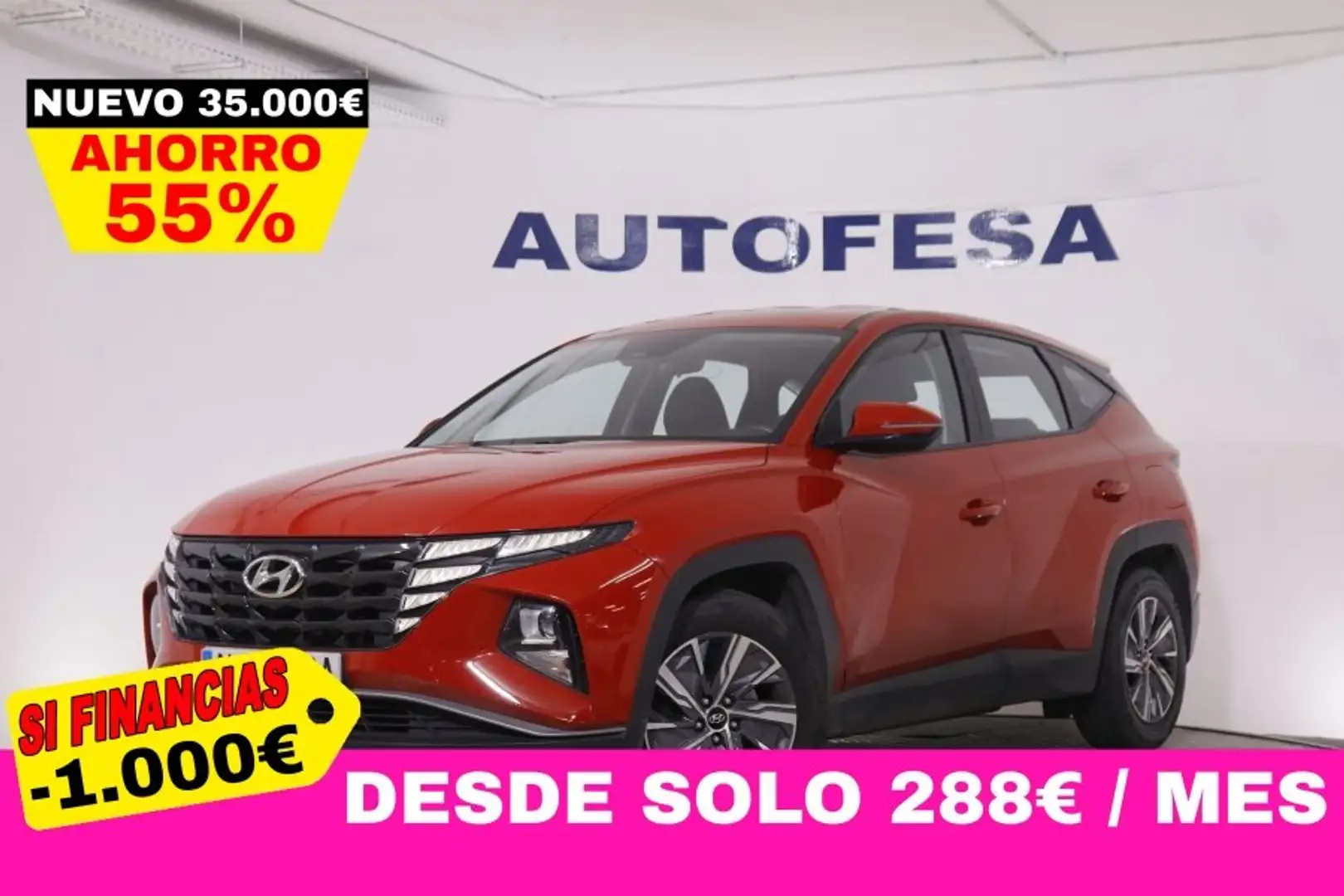 Hyundai TUCSON 1.6 TGDI KLASS 150CV 5P # IVA DEDUCIBLE,CAMARA TRA Rojo - 2