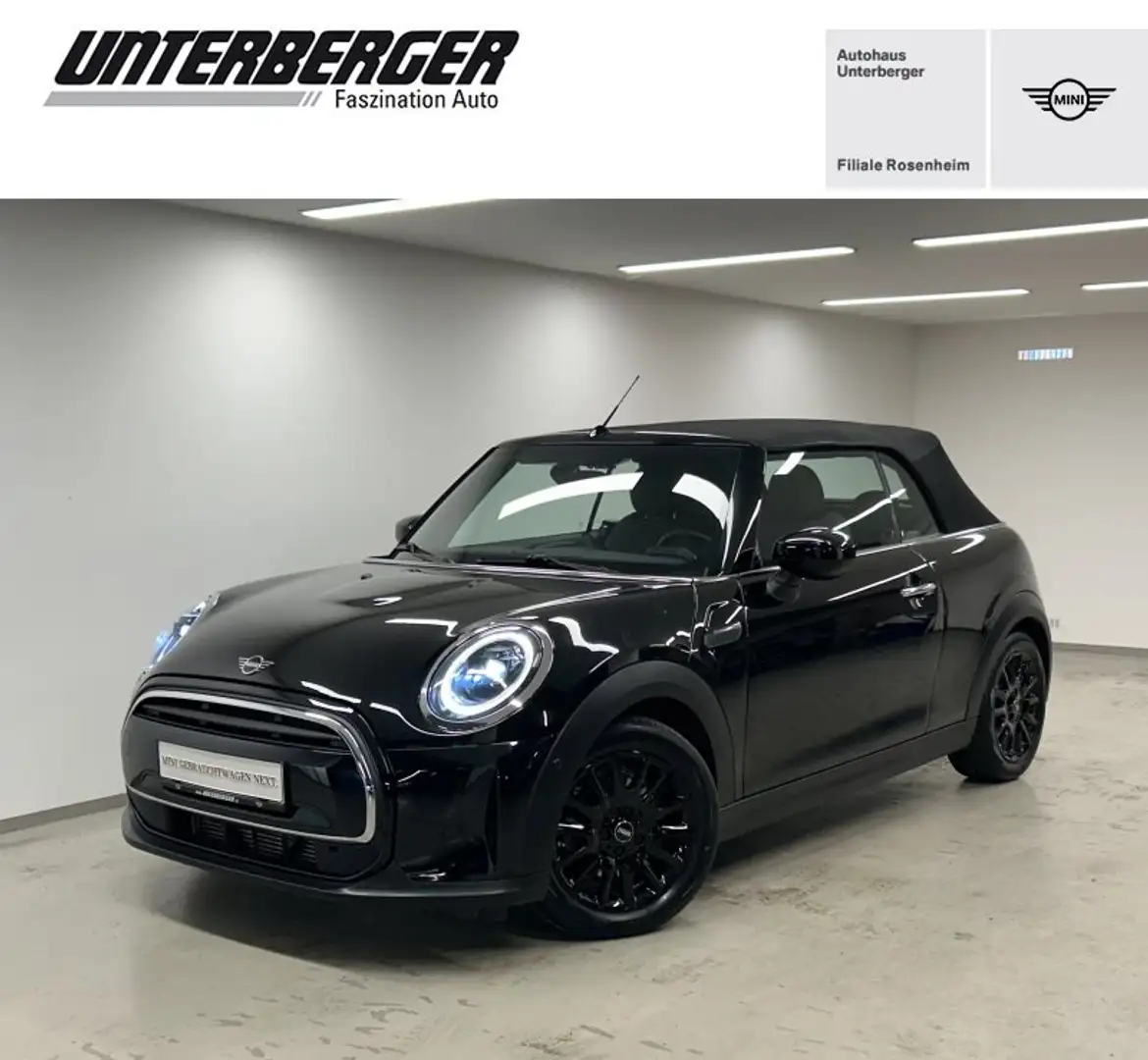 MINI Cooper Cabrio Cooper Cabrio Classic Trim LED RFK Navi Tempomat S Noir - 1