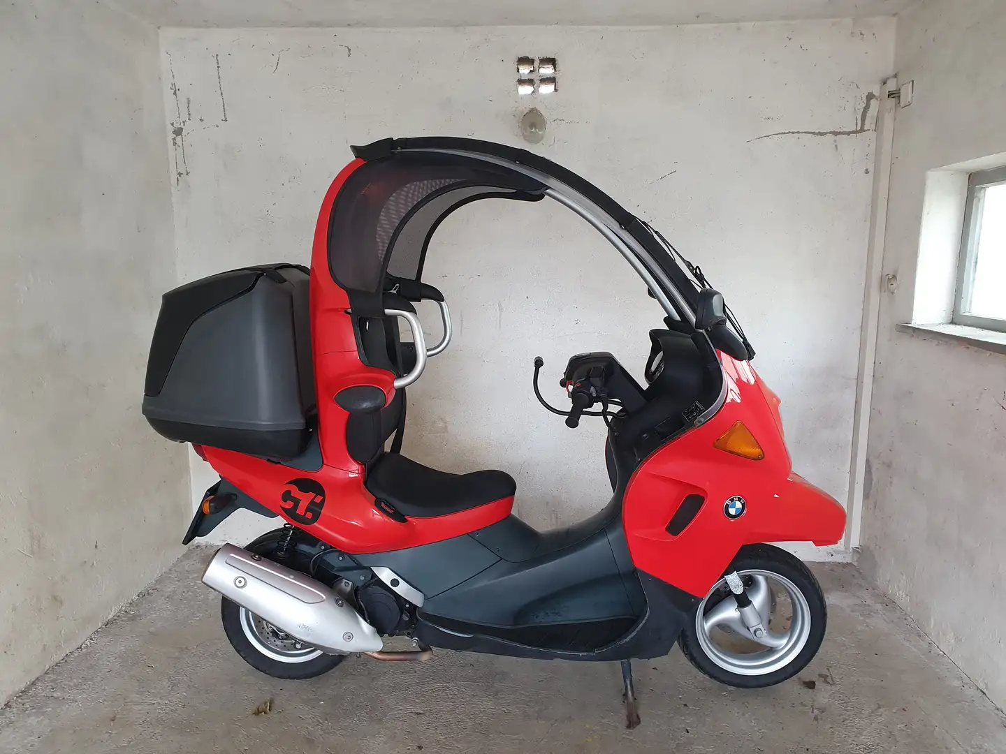 BMW C1 Rood - 1