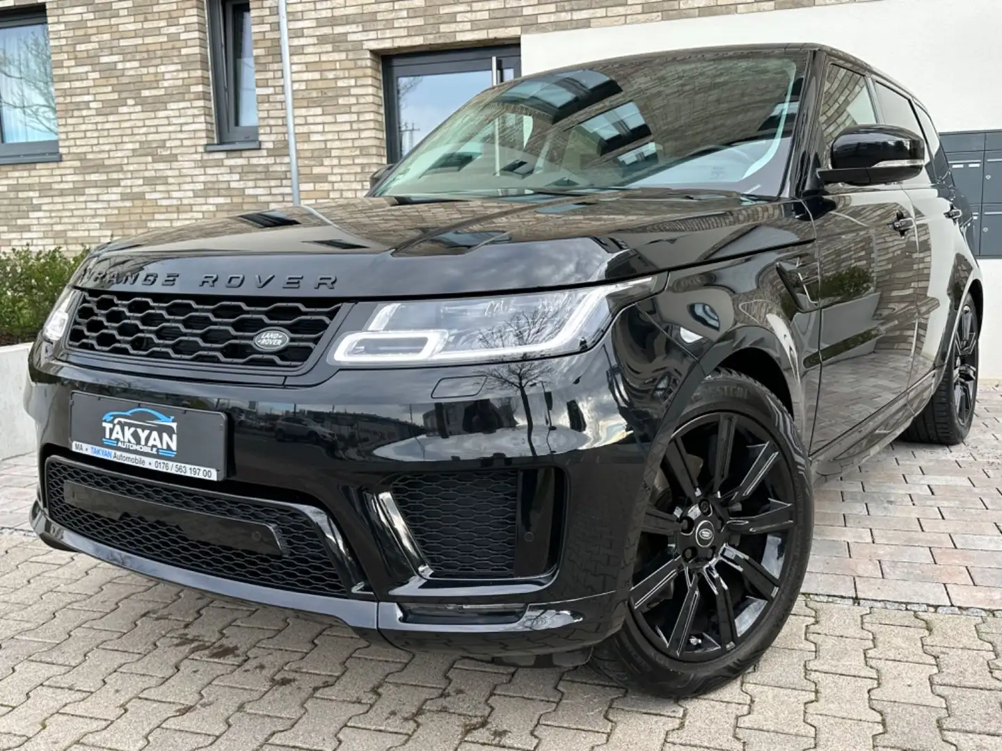 Land Rover Range Rover Sport HSE Dynamic*lück. Scheckheft* Schwarz - 1