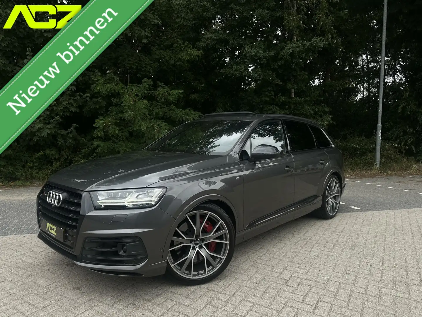 Audi SQ7 4.0 TDI SQ7|Pano|HUD|BOSE|Leder|ACC|Memory|BOMVOL! Grijs - 1